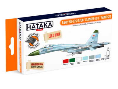 Hataka CS104 - Early Su-27 S/P/UB Flanker-B/C paint set