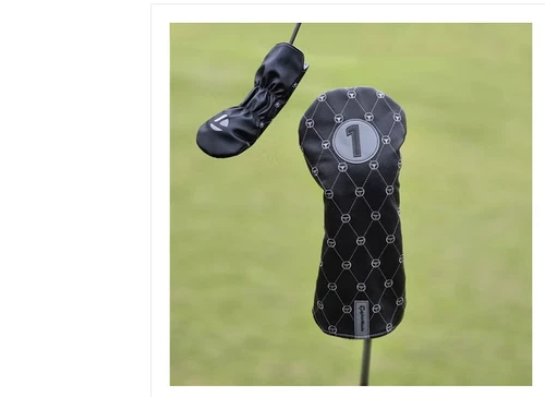 Schwarze Taylormade Golfschläger Headcovers Driver Fairway Hölzer Cover Head Covers Set - Bild 21 von 29