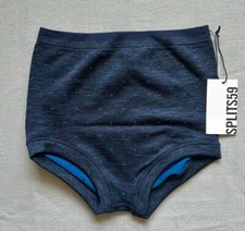 Splits59 Lizi Seamless Hot Shorts Polkadot Blue New XS/SM Activewear