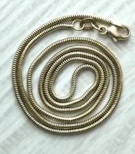 Gold Kette Schlange Kette Gelbgold 585 14K B+S, Länger 42cm, Neuwertig, 4,11g 🌹