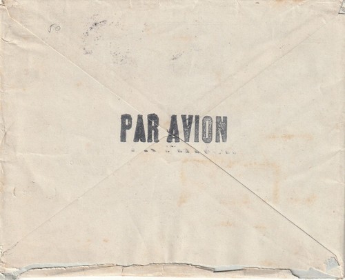 SENEGAL: Cubierta de correo aéreo a Marruecos 194?. - Imagen 2 de 2