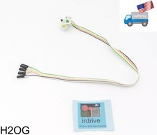 New 18" PC Case Motherboard Momentary ON/OFF Reset Switch POWER/HDD LED Cables