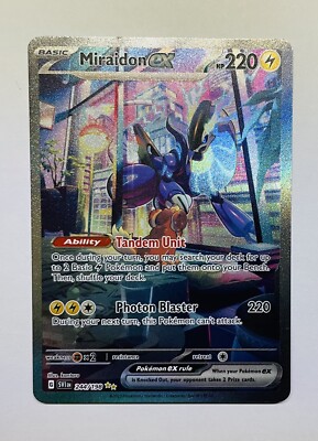 Miraidon EX Secret Rare Alt Art 244/198 Pokémon Scarlet Violet