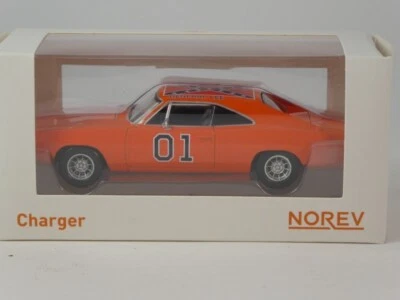 Norev Dodge Charger 01 GENERAL LEE Les Dukes de Hazzard 1969 1/43 950003 - Photo 1/4