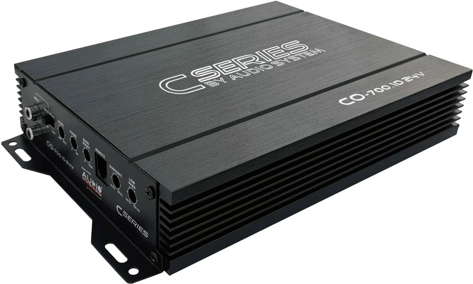 AUDIO SYSTEM CO-700.1D 24 Volt 1-Kanal Verstärker Subwoofer Endstufe 24V LKW Bus - Bild 2 von 4