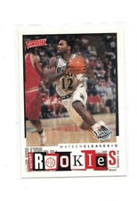2000-01 Upper Deck Victory Mateen Cleaves #270 Rookie RC-W/TOP LOADER