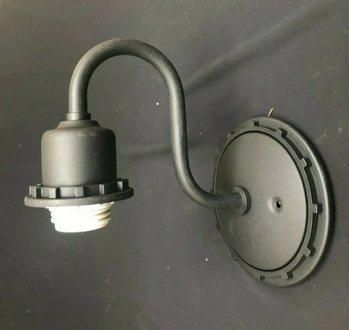 Mantiel Collection 1-Light Black Finish Outdoor Wall Lantern Sconce - Picture 5 of 8