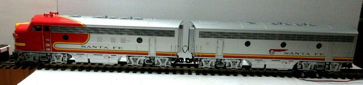 LGB 20570 SANTA FE (WARBONNET) F7 A UNIT & 20582 SANTA FE