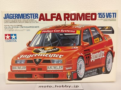 TAMIYA 1/24 Alfa Romeo 155 V6 他3点まとめ売り TAMIYA 1/24 Jagermeister Alfa Romeo 155 V6 TI Model Kit 24148