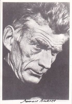 Samuel Beckett - Schriftsteller - Nobelpreis - original signiert