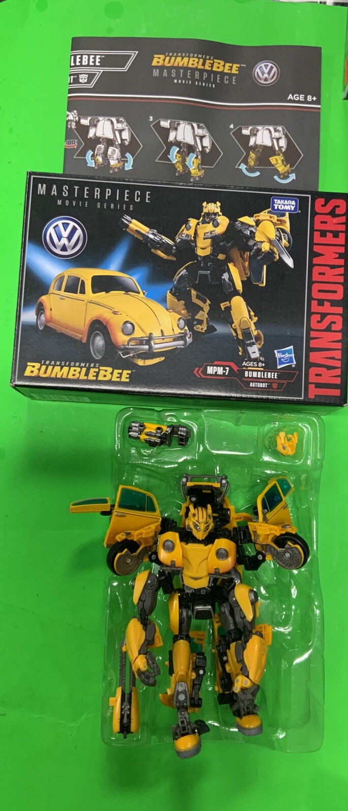 Transformers Masterpiece Movie Series MPM-7 VW Car Bumblebee Autobot Figure