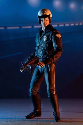 NECA Terminator 2 Judgement Day T-1000 Motorcycle Cop Action