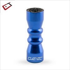 New Cuetec Metallic Blue Bowtie - 3 in 1 Tip Tool - Scuffer - Pik - Tip Shaper