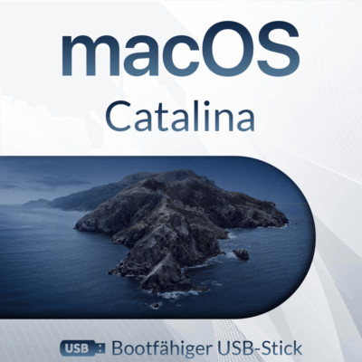 macOS 10.15 Catalina Bootfähiger USB-Stick Neuinstallation Reparatur mac Apple