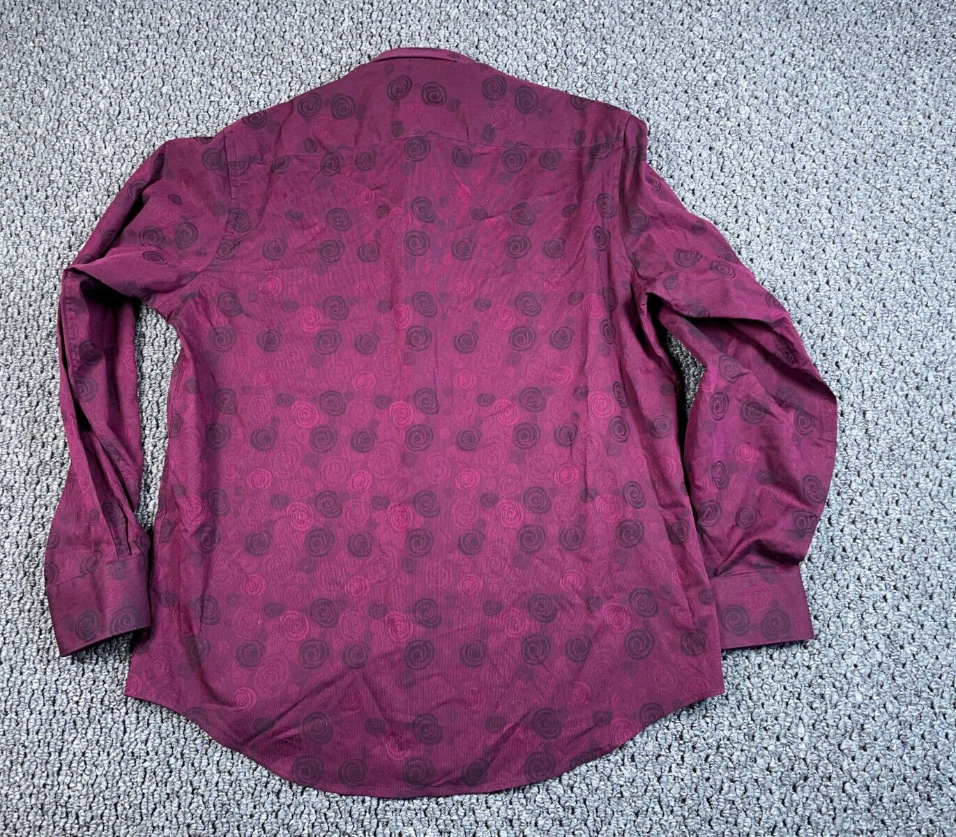 Bugatchi Geometric Pattern Classic Fit Shirt Adul… - image 2