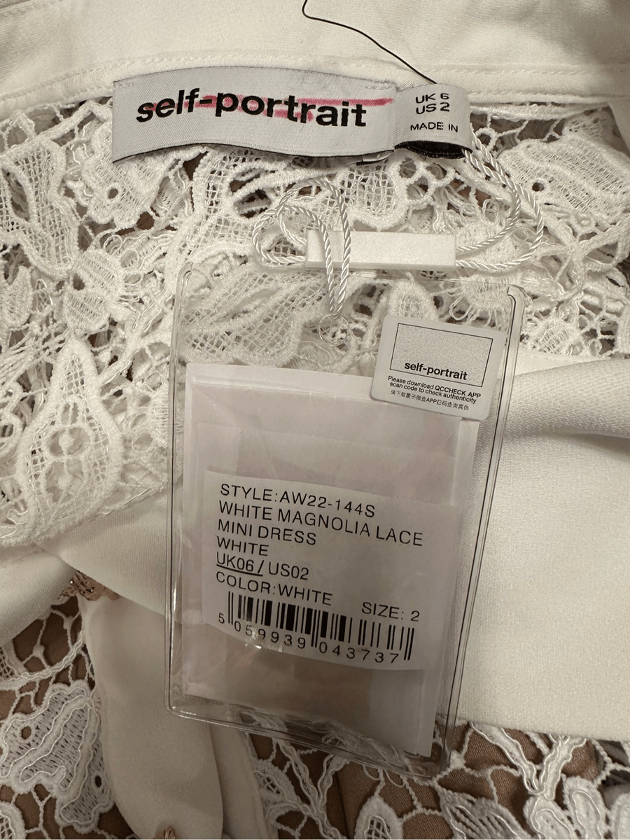 Self-PortraitMagnolia Lace Button-Front Minidress | eBay Self-PortraitMagnolia Lace Button-Front Minidress | eBay