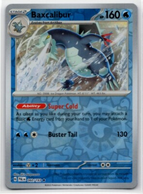 Pokemon Paldea Evolved Reverse Holo 060/193 Baxcalibur
