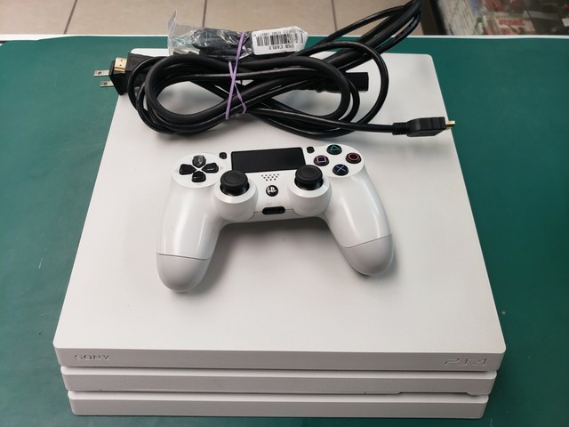 Buy Sony Playstation 4 Pro 1tb Glacier White Console Online Ebay
