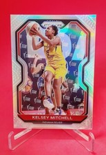 2021 Panini Prizm WNBA #12 Kelsey Mitchell 25th Anniversary Prizm /25 Fever SP