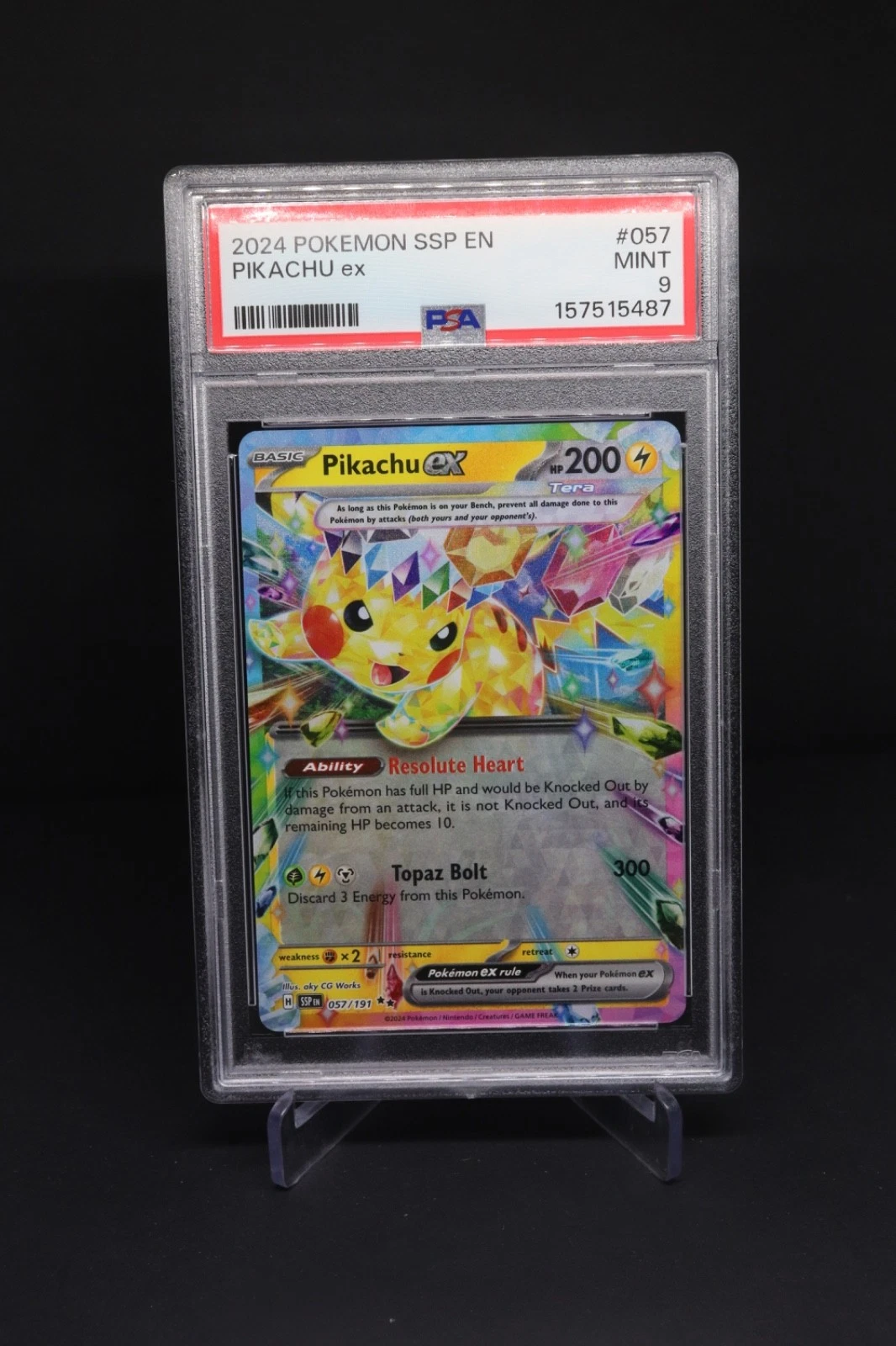 Pikachu ex - Surging Sparks #57 Price & Value ($4.86) | PokeScope