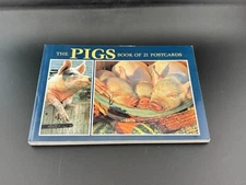 Pigs Postcard Book Farm 1996 Set Includes 21 Postcards