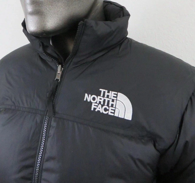 Mens North Face 1996 Retro Nuptse 700 Puffer Jacket - Black - Size Medium image 3
