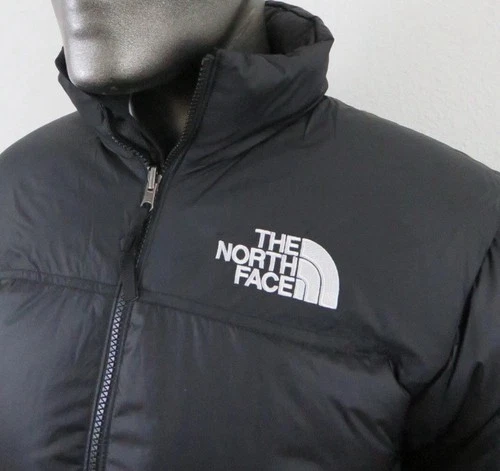 Mens North Face 1996 Retro Nuptse 700 Puffer Jacket - Black - Size Medium image 3