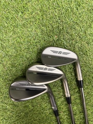 Titleist Vokey Sm10 Wedge Set 50/54/58 Recoil F3 Regular Flex Graphit Schäfte