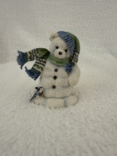 Cherished Teddies Figurine Snow Bear Santa Express Number 269905