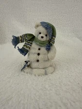 Cherished Teddies Figurine Snow Bear Santa Express Number 269905