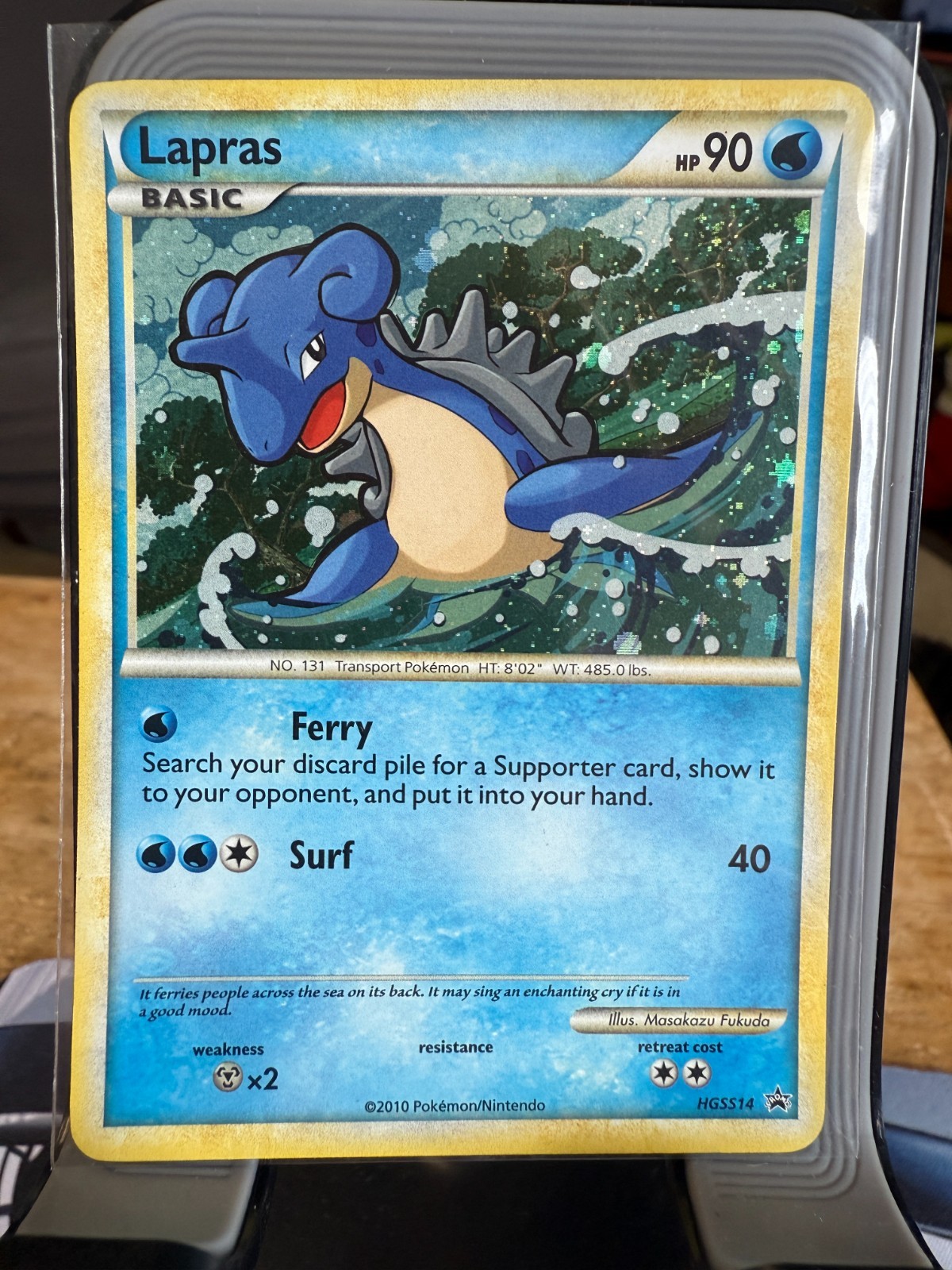 Pokémon TCG LAPRAS HGSS PROMO! HGSS14!