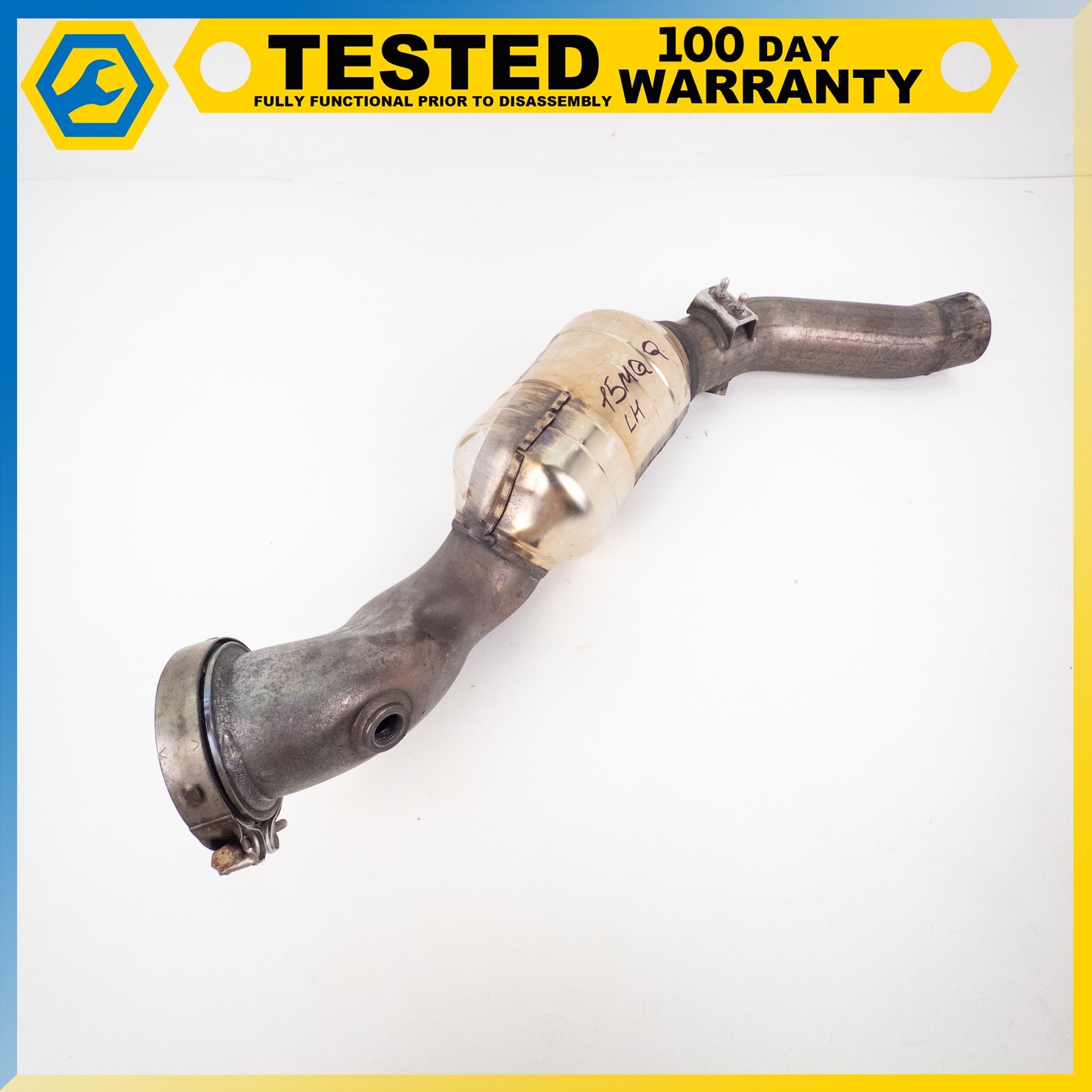 Maserati Quattroporte S Q4 2014-2019 Left Downpipe