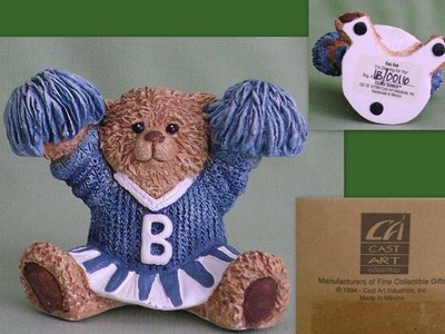 Cuddl'somes Rah Rah I'm Cheering For You Bear Cheerleader CS110 With Box