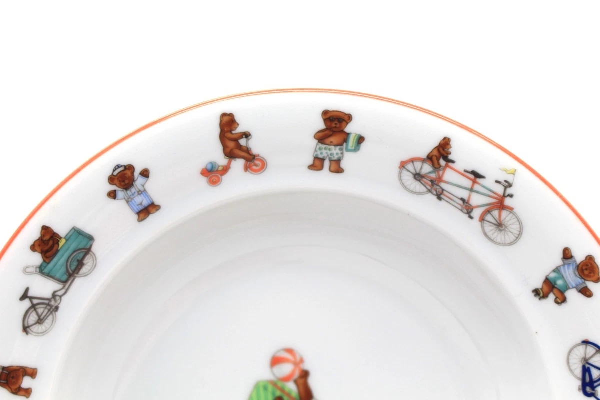 Royal Copenhagen Julius Teller Kinderteller Kindergeschirr Bär 22 cm
