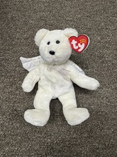 TY Beanie Baby - HERALD the Angel Bear 8.5 inch - Stuffed Animal Toy SKU:A
