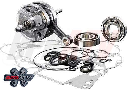 Yamaha Blaster WISECO Crank Crankshaft 66.50mm Pro Lite Piston Seals Gasket Kit - Foto 3 di 3