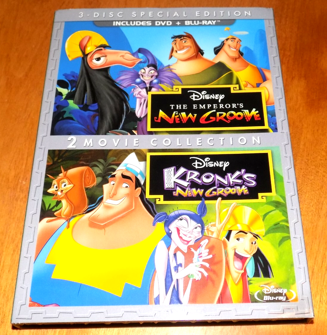 WALT DISNEY The Emperor's New Groove & Kronk's New Groove 3-Disc