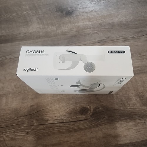 Logitech - Chorus VR Off-Ear Integrated Audio für Meta Quest 2 - Weiß NEU - Bild 2 von 4