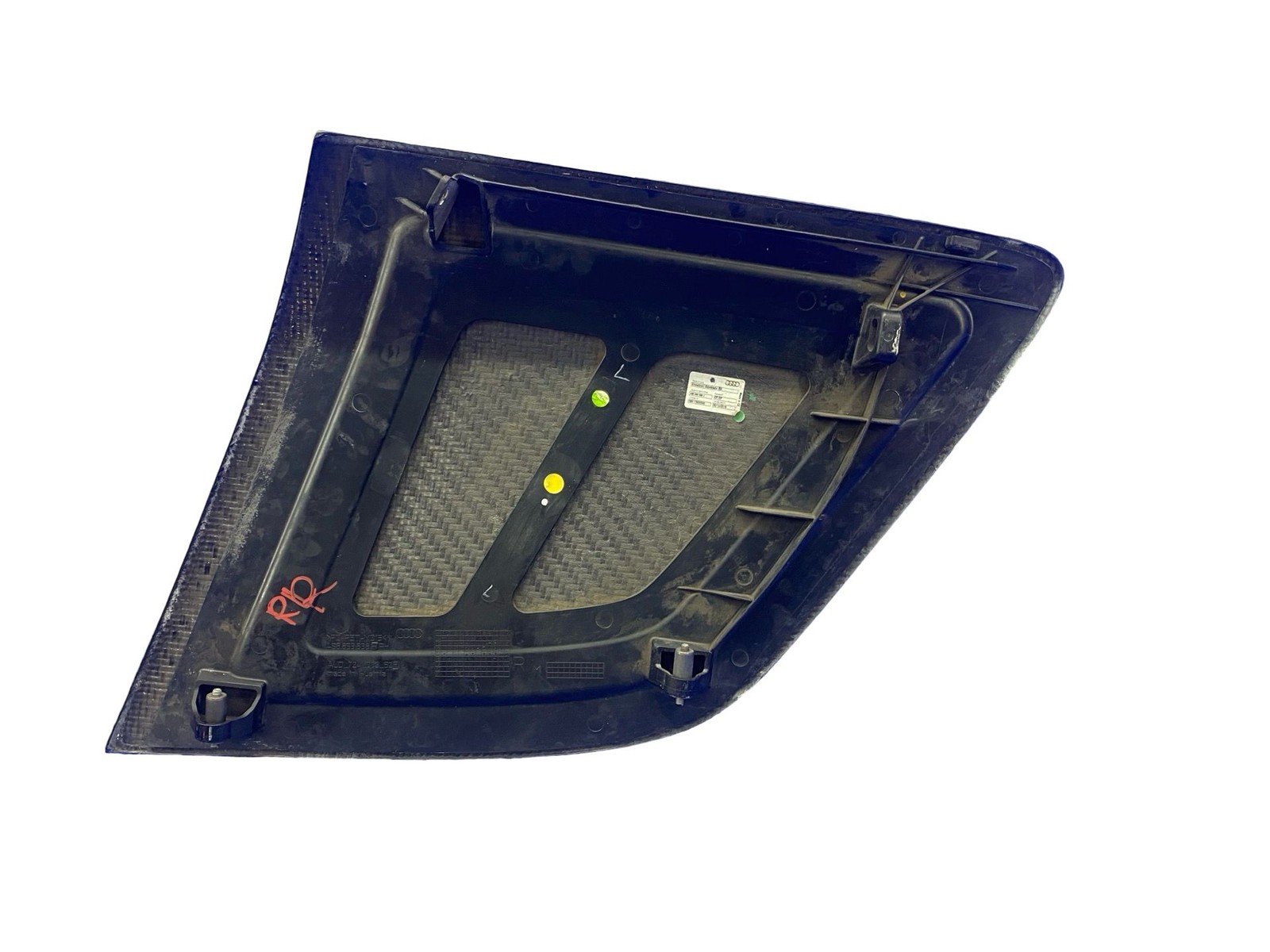 2017-2023 AUDI R8 REAR RIGHT SIDE VENT TRIM COVER MOULDING PANEL CARBON FIBER