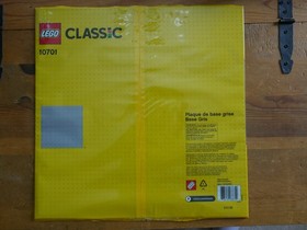 Lego Classic Gray Baseplate 10701