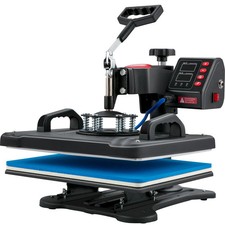 VEVOR Pressa a Caldo 5 in 1 per Sublimazione da 29 x 38 cm per Tazza e T-shirt #