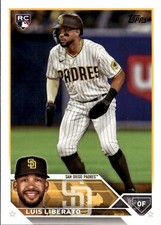 2023 Topps Luis Liberato #659 San Diego Padres 34B
