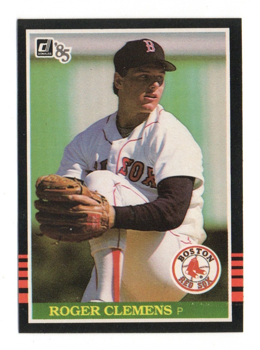 ROGER CLEMENS BOSTON RED SOX 1985 DONRUSS ROOKIE RC #273