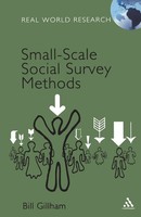 Small-Scale Social Survey Methods Bill Gillham Taschenbuch Englisch 2008