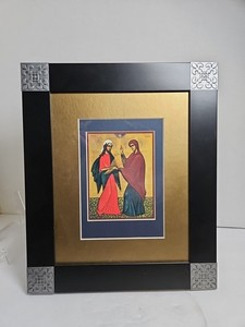 Religious Icon RUTH & NAOMI. OVERALL ALL SIZE 10 x 13