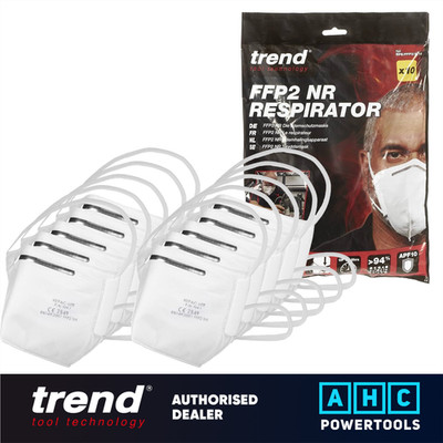 Trend FFP2 HEPAC Filtermaske 10er Pack - RPE/FFP2/A/10