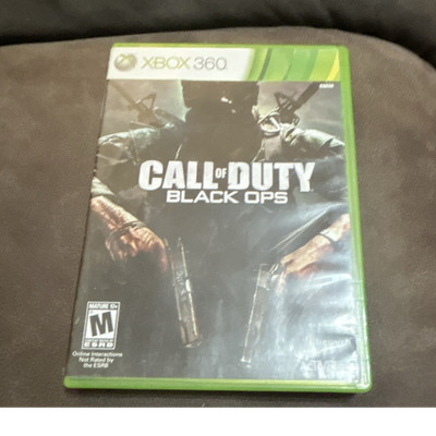 Activision Call of Duty: Black Ops (M) Multiplayer w/ Case & Manual Xbox 360