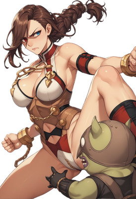 Branwen Queen's Blade Vinyl Car Decal Sticker 7'' Weatherproof