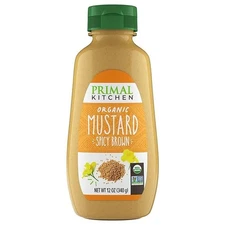 Primal Kitchen Spicy Brown Mustard, Dijon Mustard 12oz