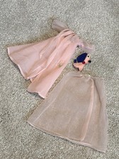 Vintage Barbie 1960s 965 Nighty Negligee Nightgown, Robe, Dog